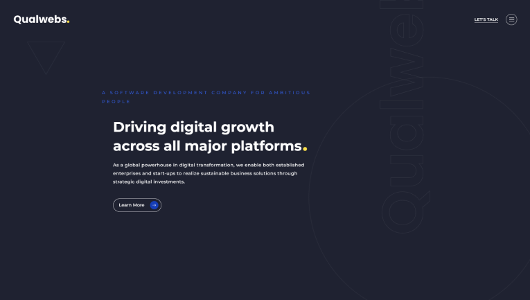 Qualwebs software